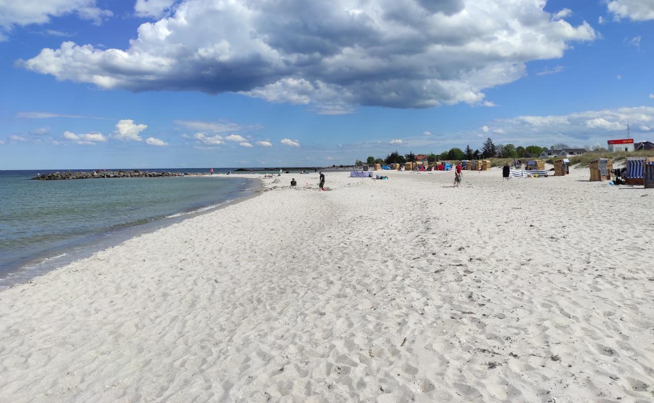 Photo of Heidkate beach with bright sand surface