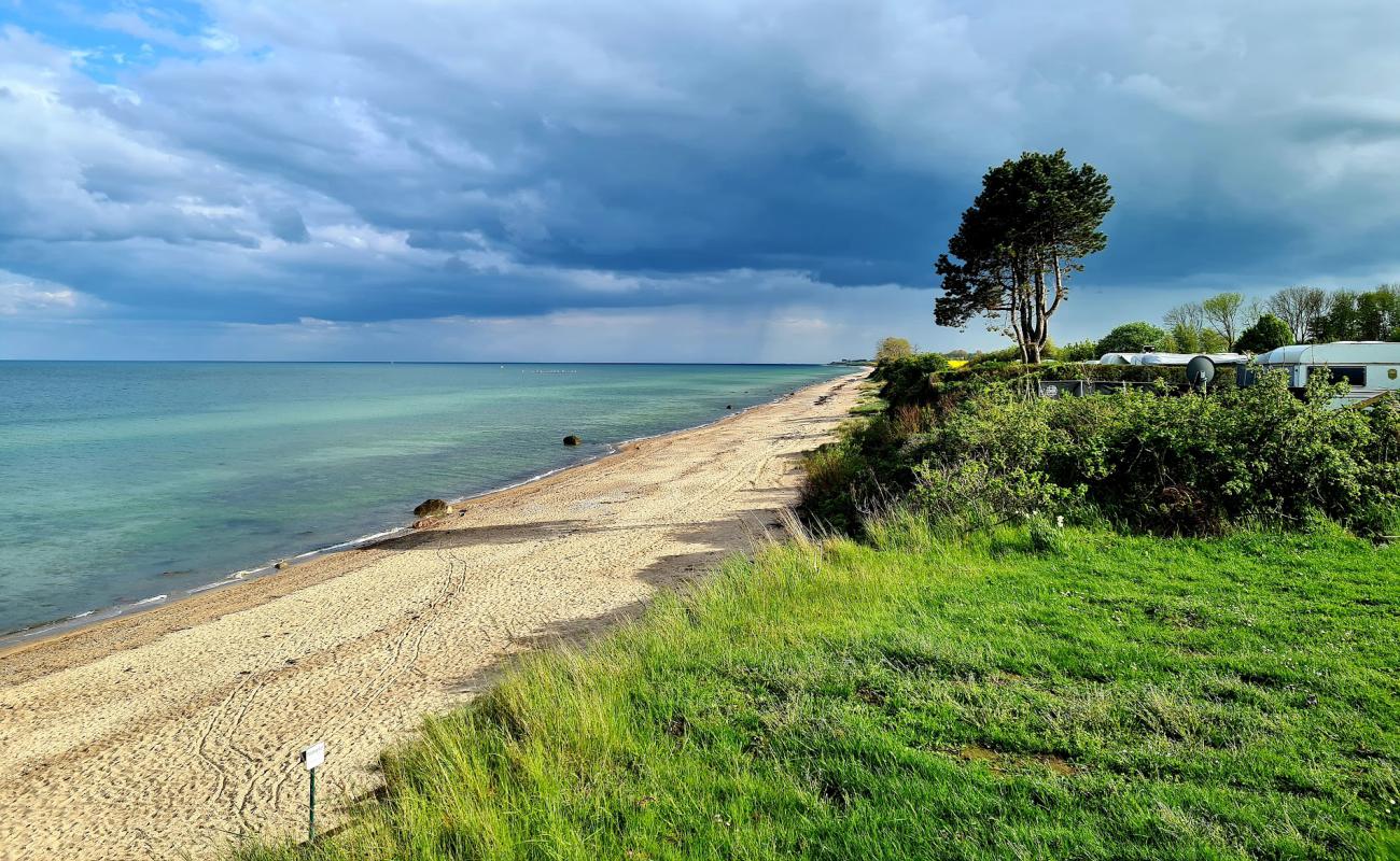 Photo of Ostermade camp strand with bright sand surface