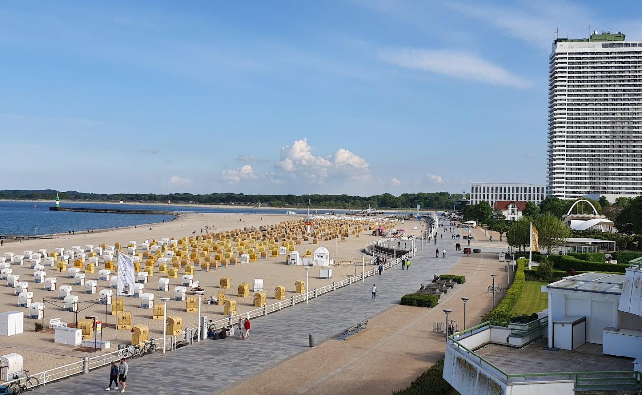 Photo of Travemunde Beach with bright sand surface