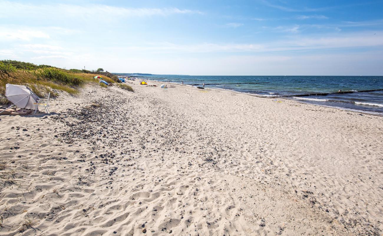 Photo of Strand Borgerende with bright sand surface