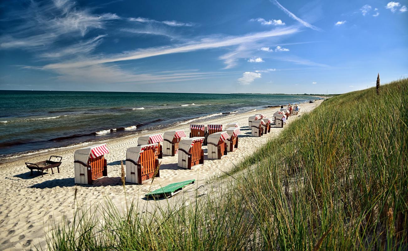 Photo of Neuhaus strand with bright sand surface