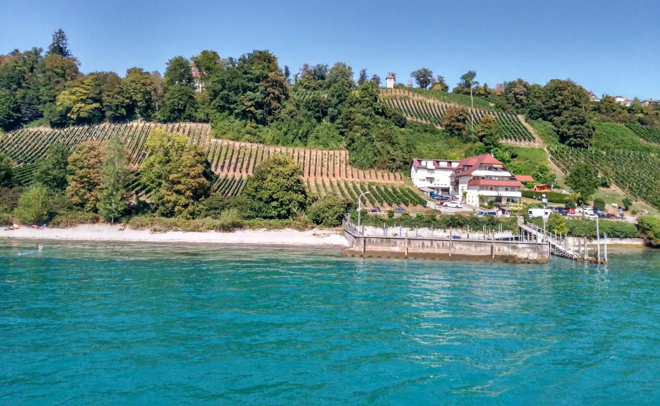 Photo of Meersburg Strand with gray pebble surface