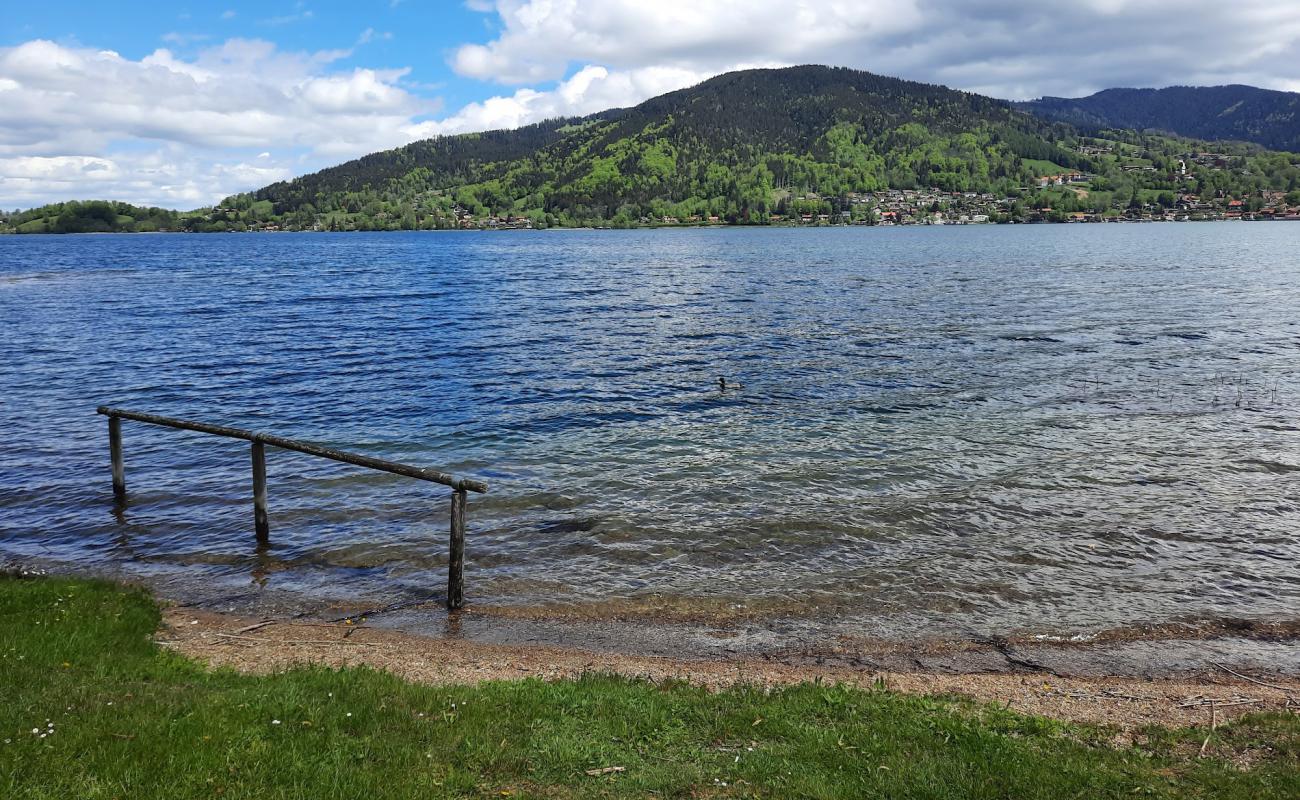 Photo of Spielplatz am See with gray fine pebble surface