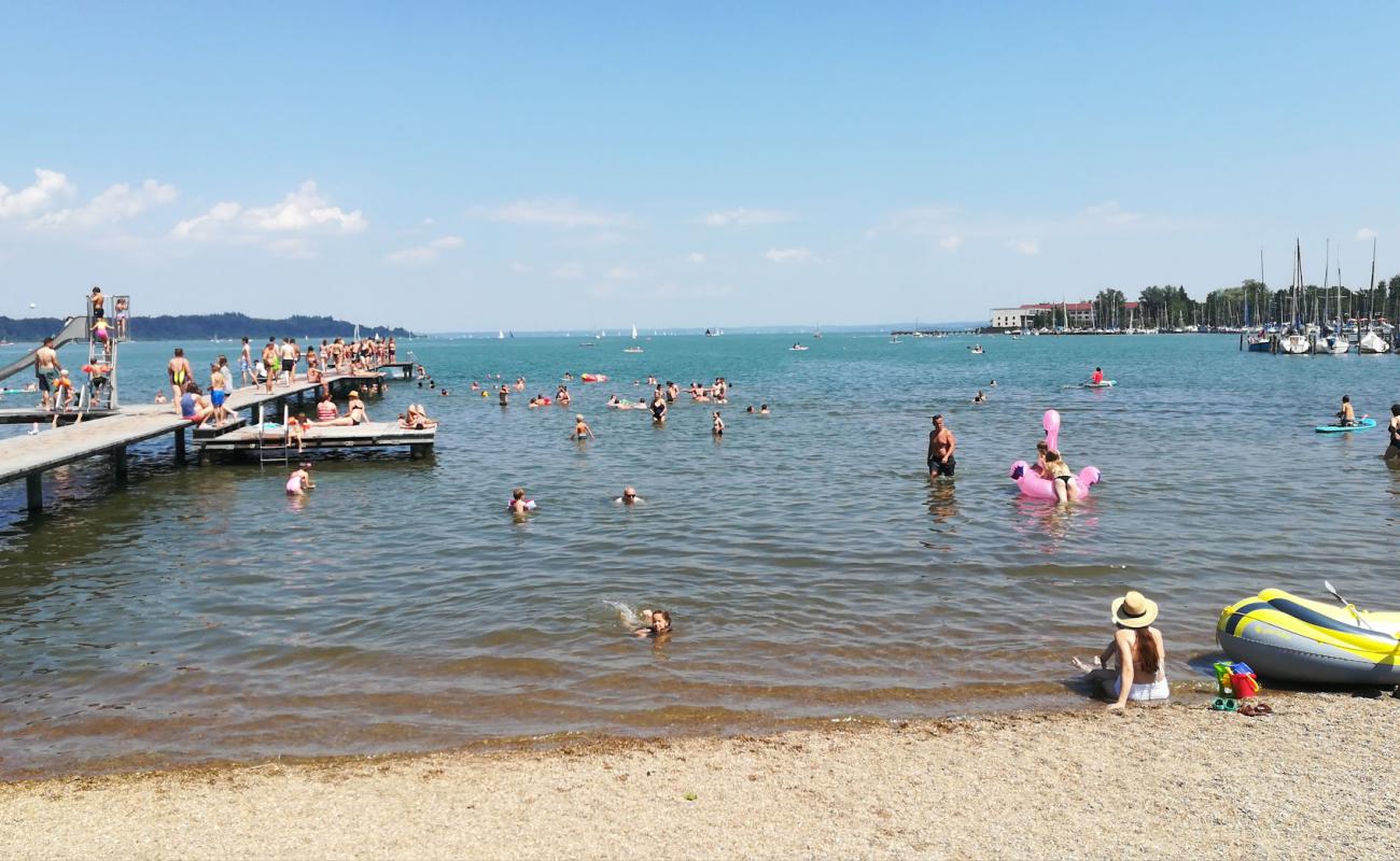 Photo of Strandbad Bernau with light pebble surface