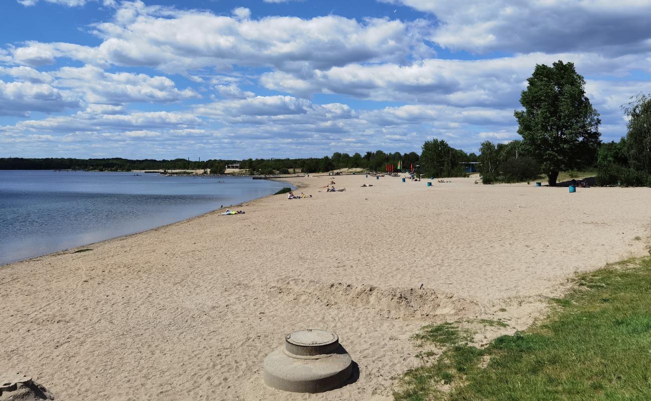 Photo of Cospudener See Beach with bright sand surface