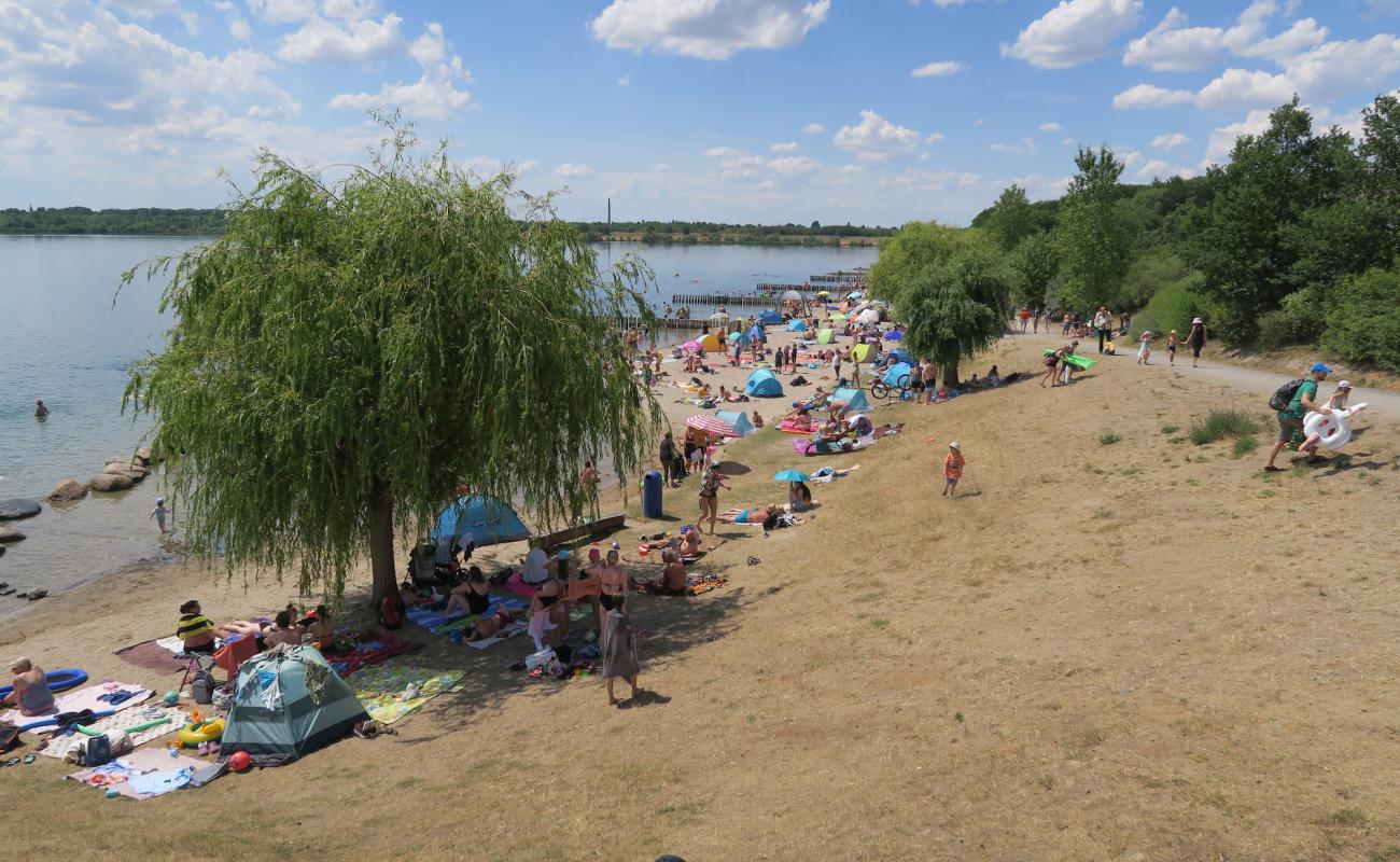 Photo of Markkleeberger See Strandbad with bright sand surface