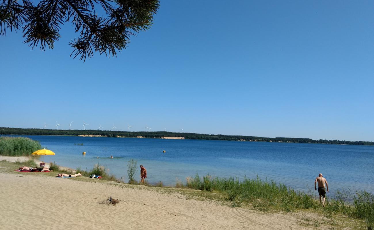 Photo of Badestrand Scheibe-See with bright sand surface