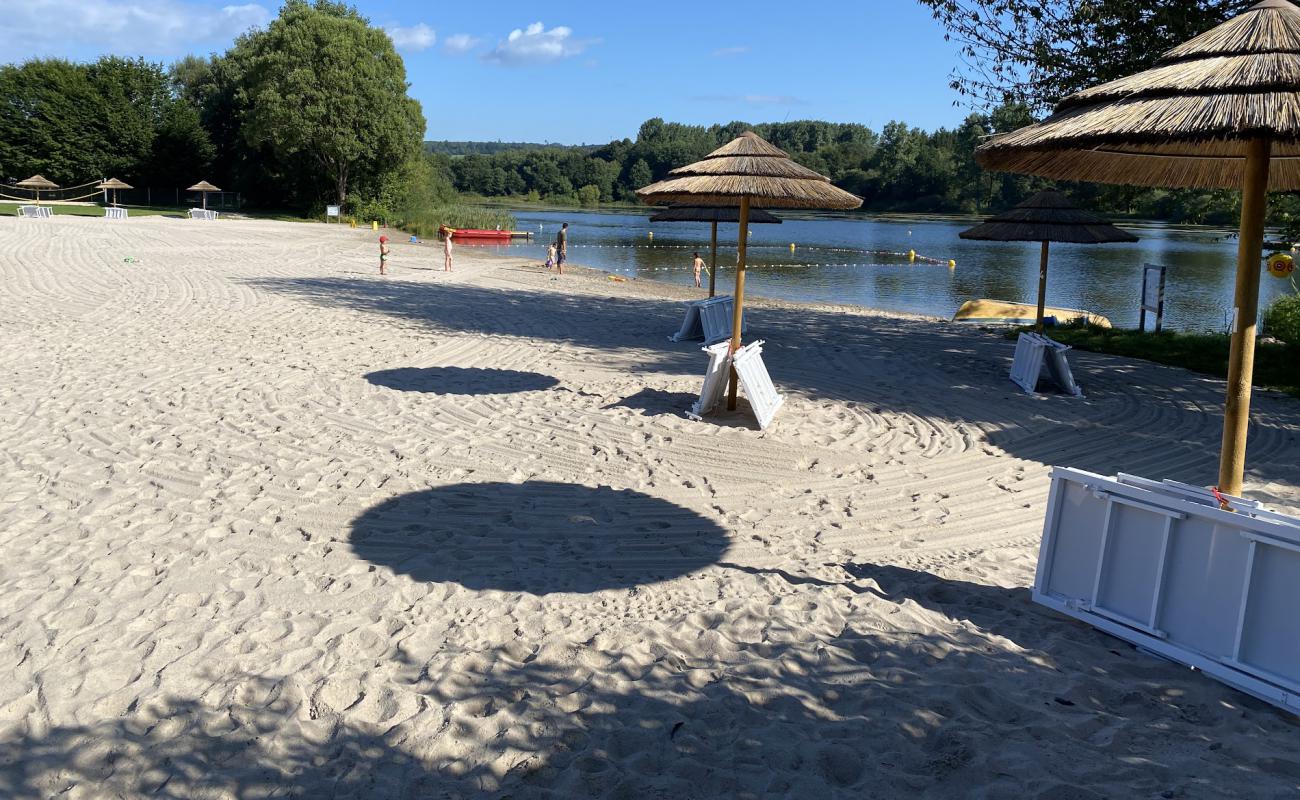 Photo of Seeweiher Mengerskirchen with bright fine sand surface