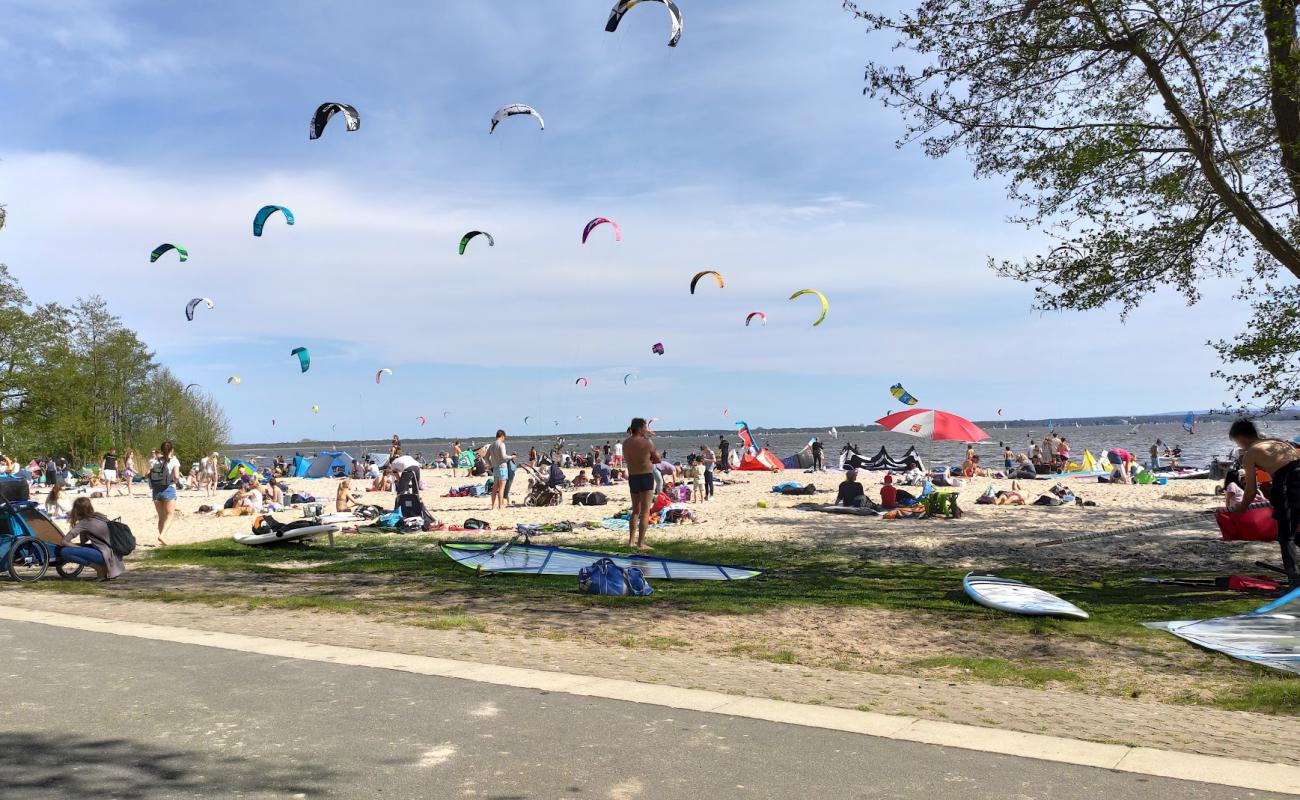 Photo of Surferstrand with bright sand surface