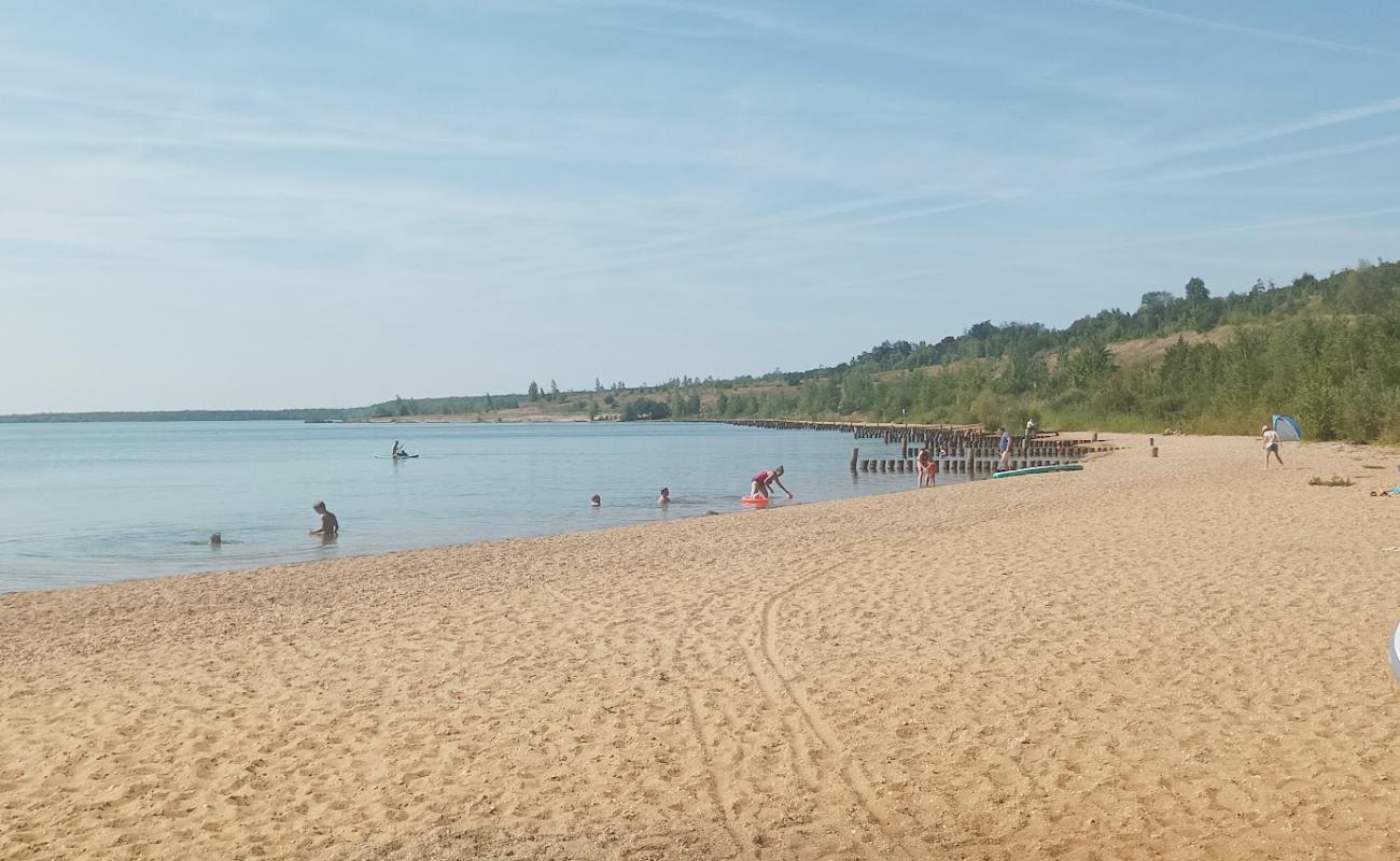 Photo of Strand am Stormthaler See with bright sand surface