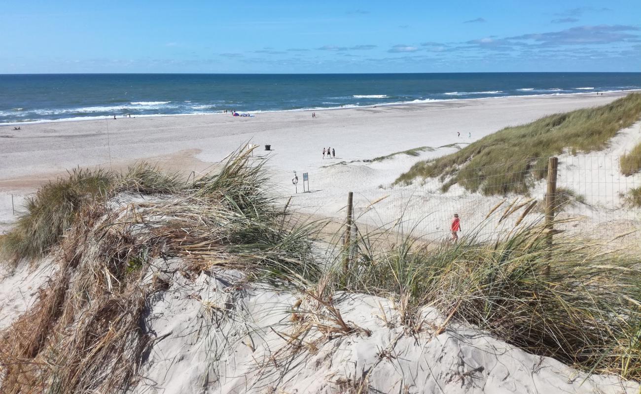 Photo of Houstrup beach with bright sand surface