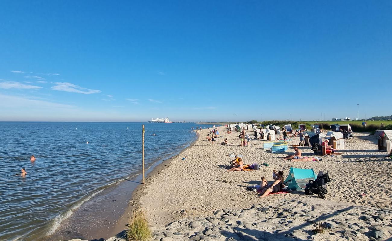 Photo of Hooksiel Beach with bright sand surface