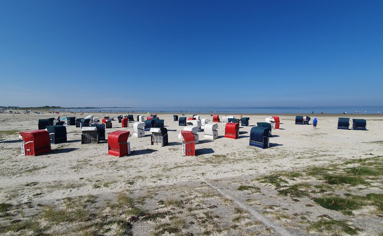 Photo of Bensersiel Beach with bright sand surface