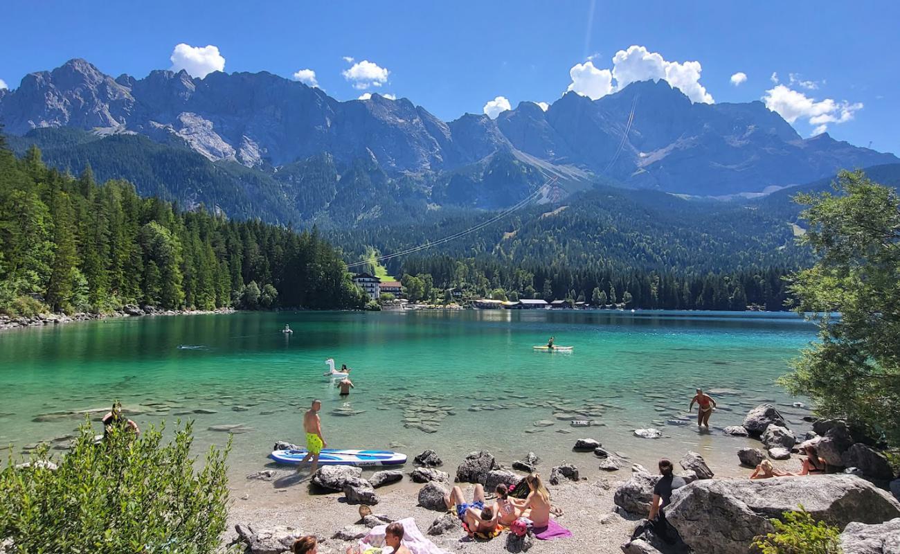 Photo of Eibsee Rundweg Beach with rocks cover surface