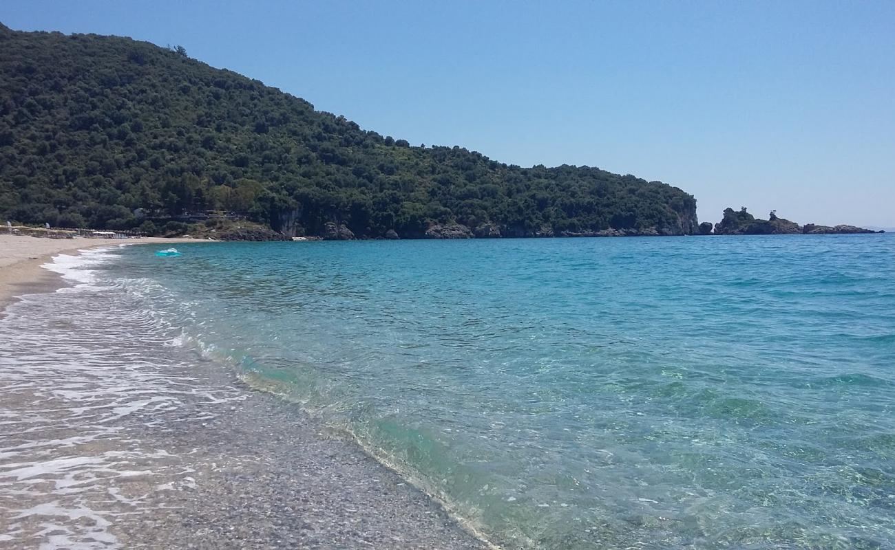 Photo of Kalami beach with bright shell sand surface