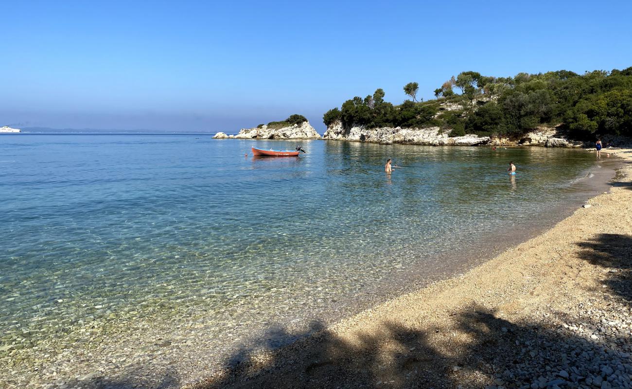 Photo of Dei beach with white fine pebble surface