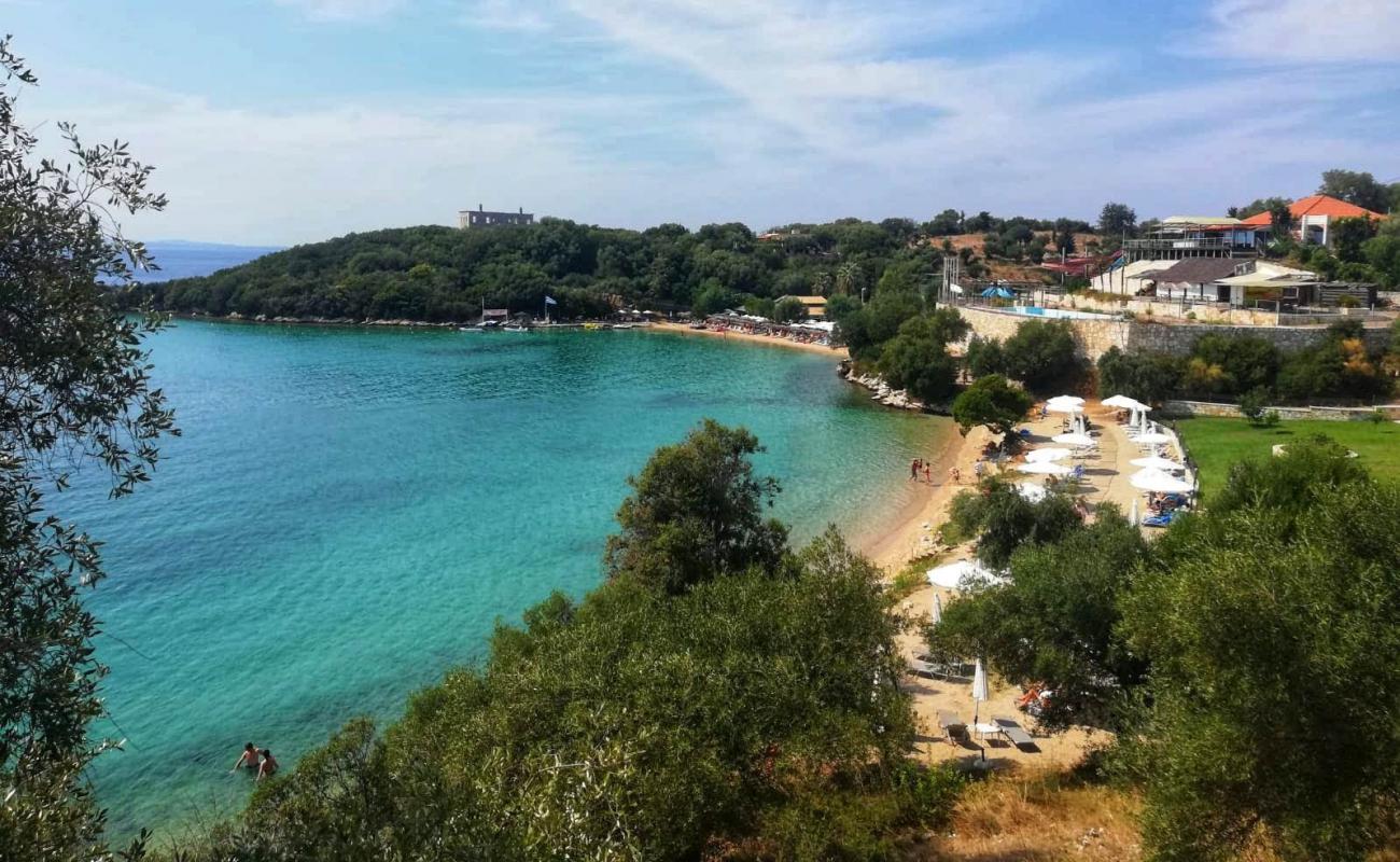 Photo of Zeri beach with light sand &  pebble surface