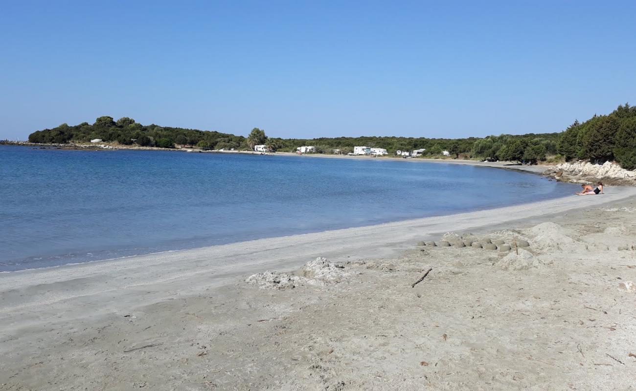 Photo of Kerentza beach with white sand surface