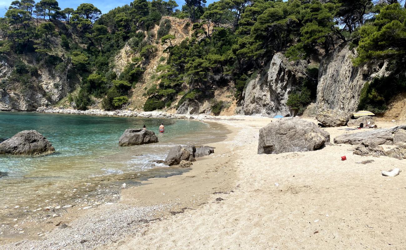 Photo of Alonaki Fanariou with bright sand surface