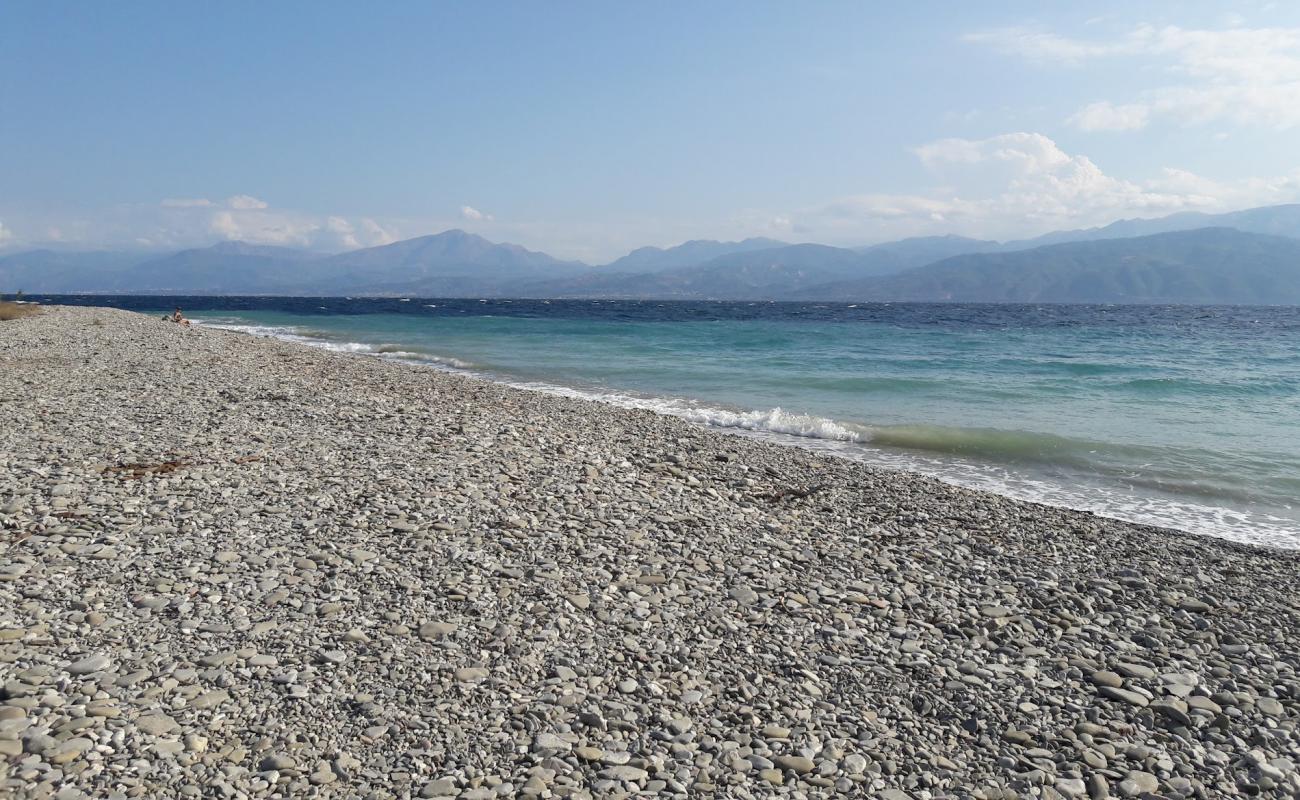 Photo of Marathias beach with light pebble surface