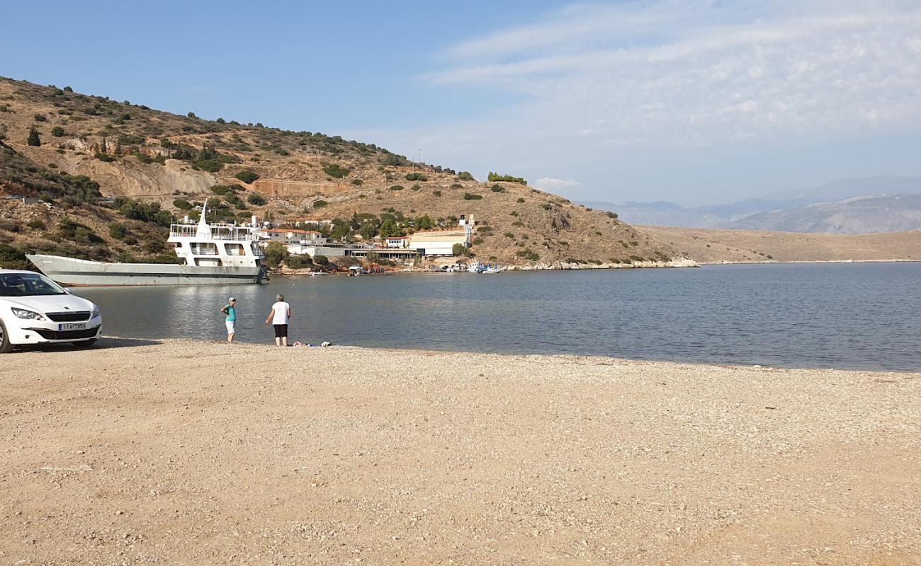 Photo of Anemokampi beach with light pebble surface