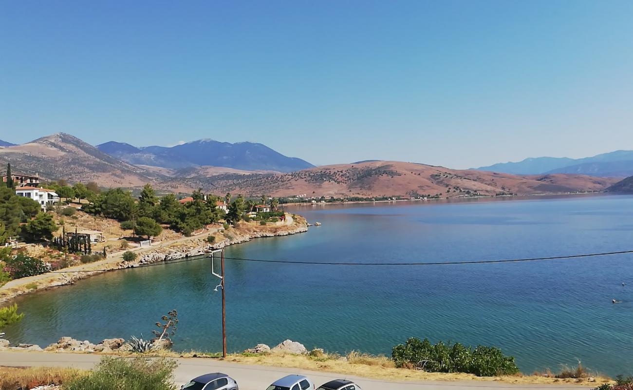 Photo of Vitrithra Beach with light pebble surface