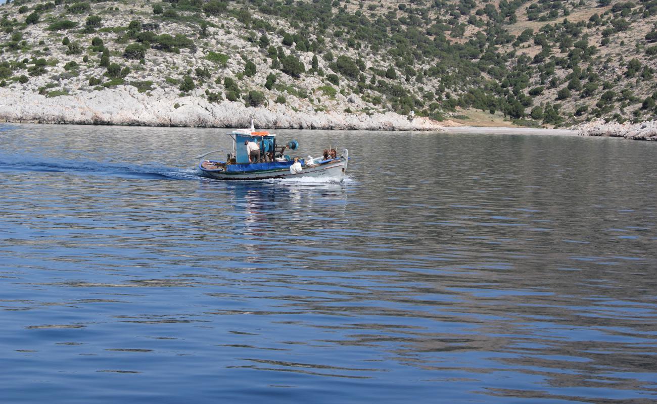 Photo of Ag. Nikolaos beach III with light pebble surface