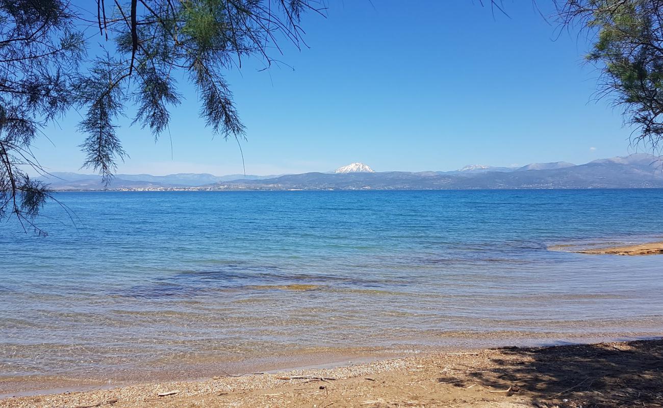 Photo of Plaka dilesi beach II with black sand & pebble surface