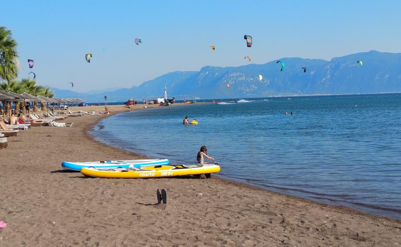 Photo of Raches faros beach with black sand & pebble surface