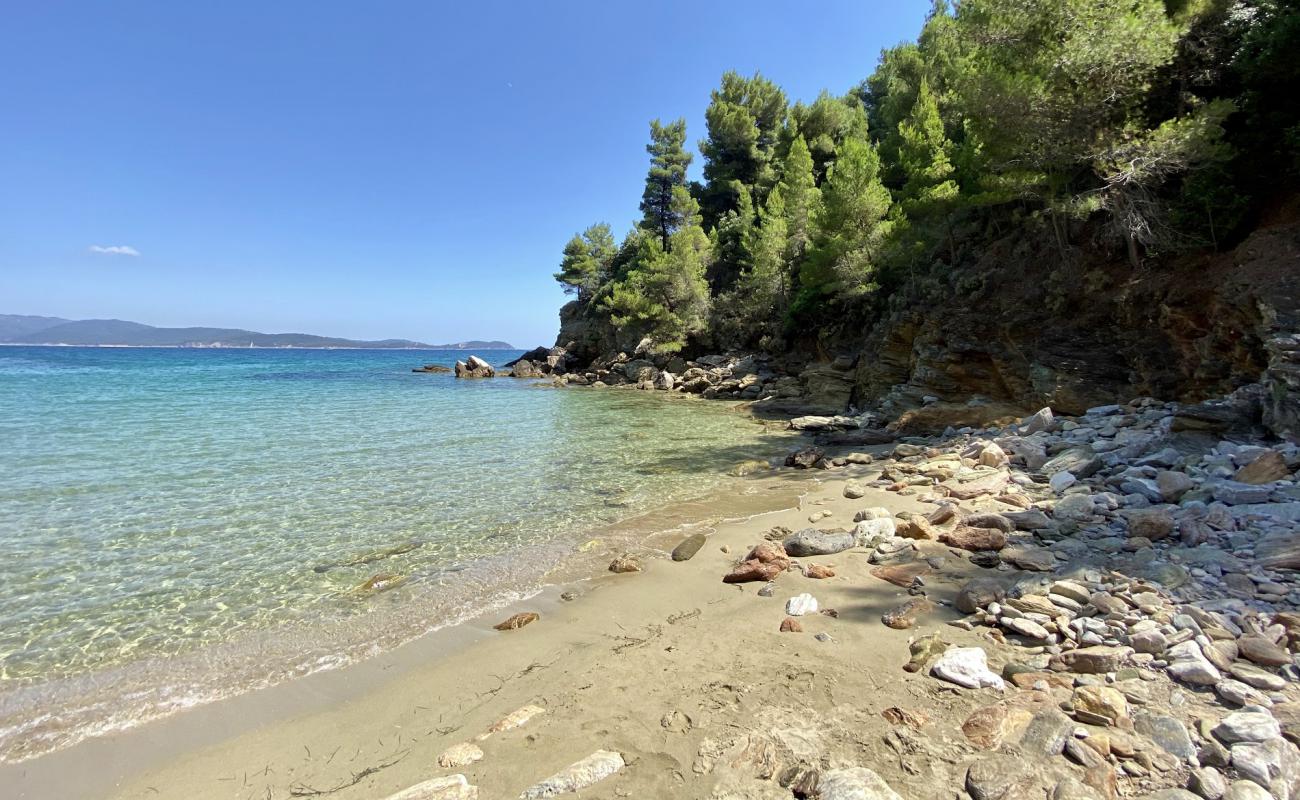 Photo of Vlachorema beach with bright sand surface