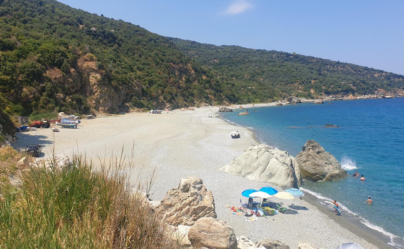 Photo of Pantazi Ammos beach with light pebble surface