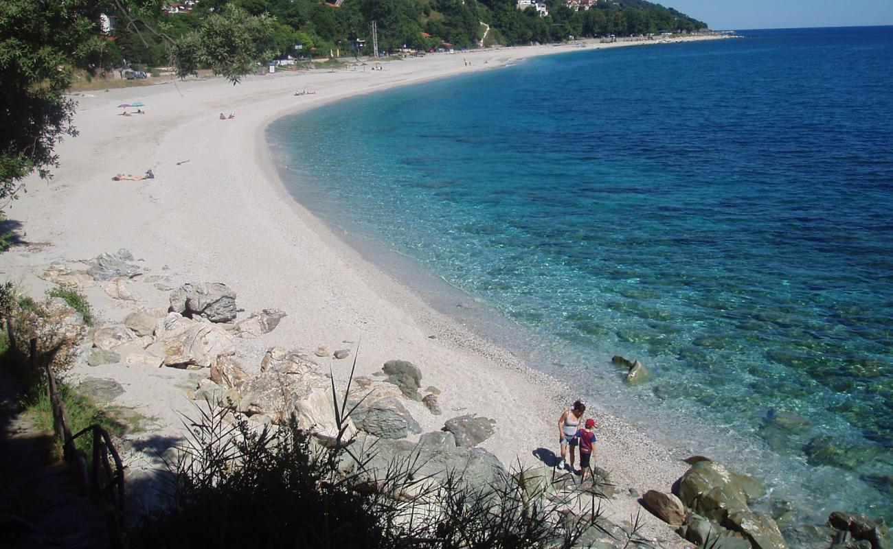 Photo of Papa Nero beach with white fine pebble surface