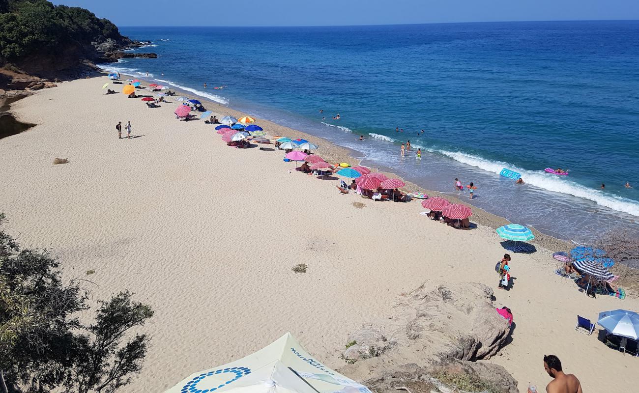 Photo of Rakopotamos beach with bright sand surface