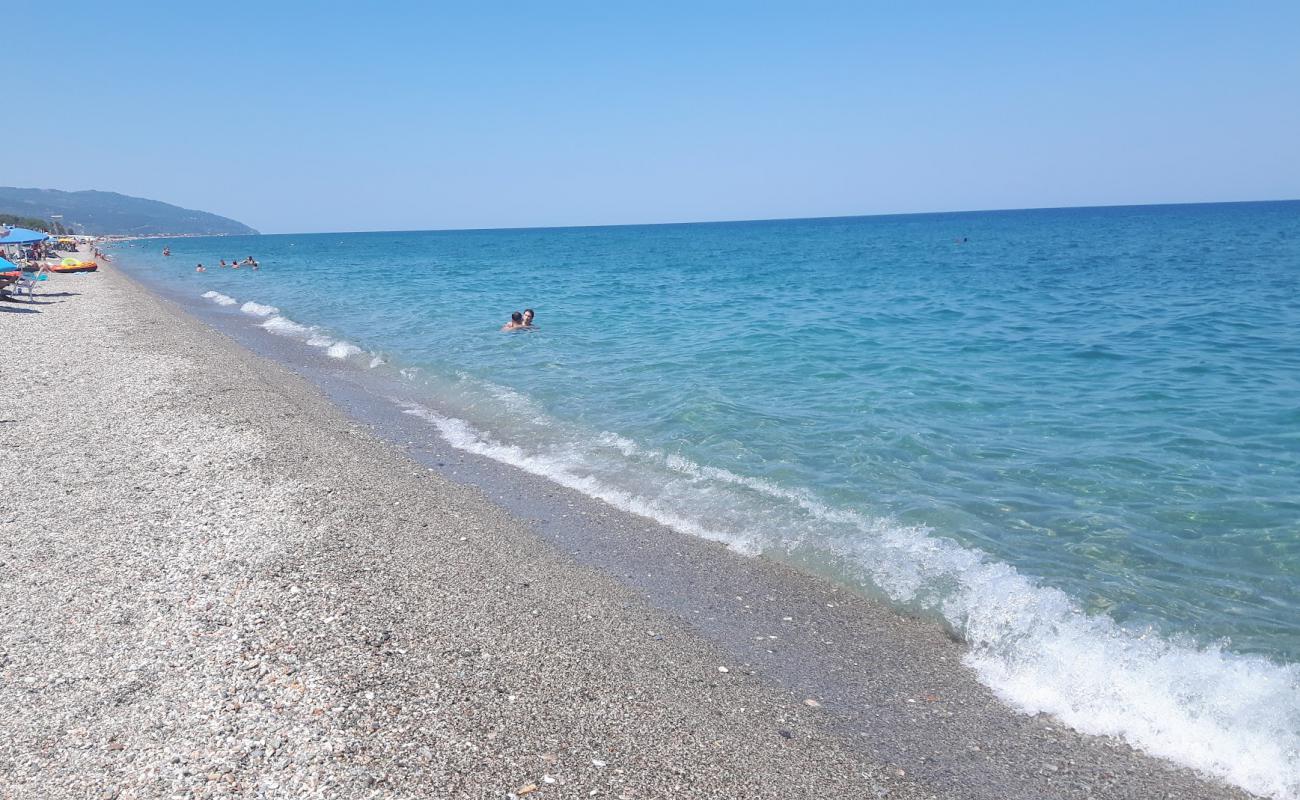 Photo of Agiokampos beach with bright sand surface