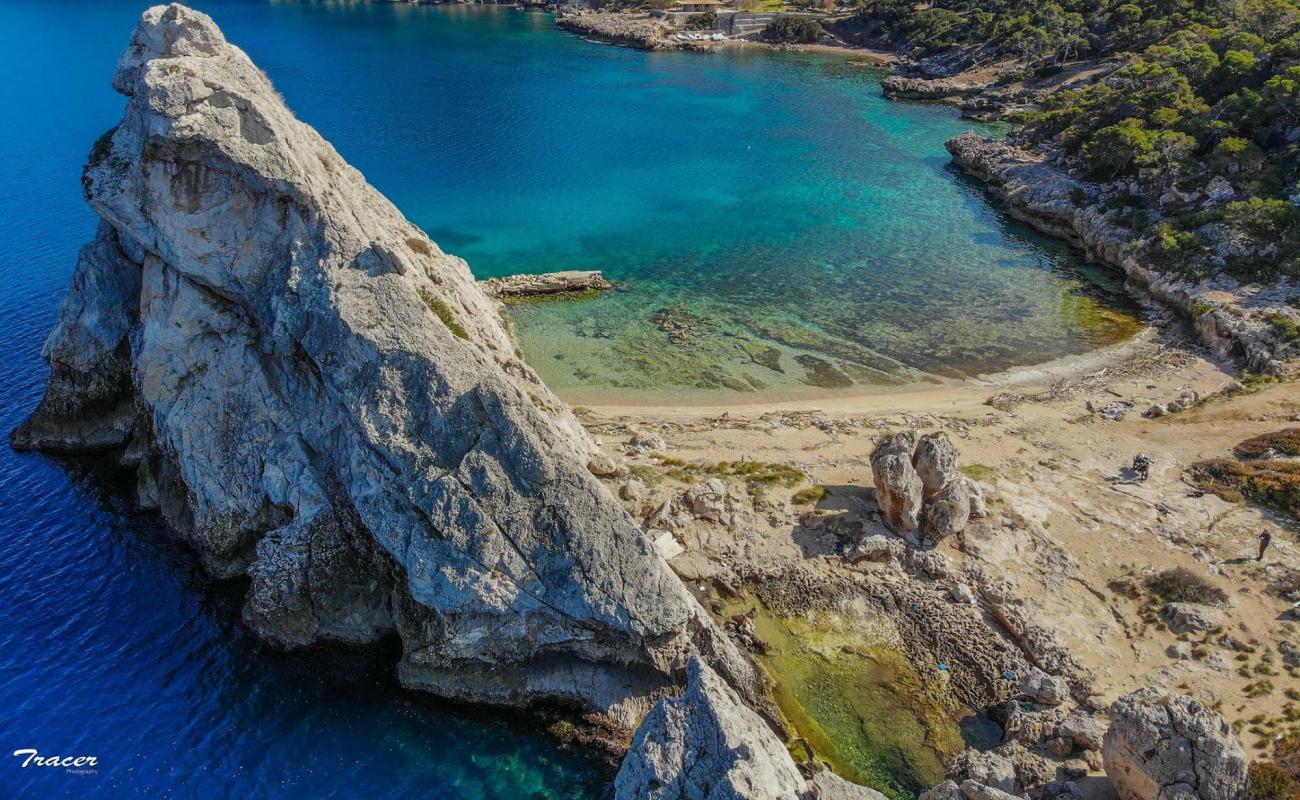 Photo of Sterna beach with brown fine pebble surface