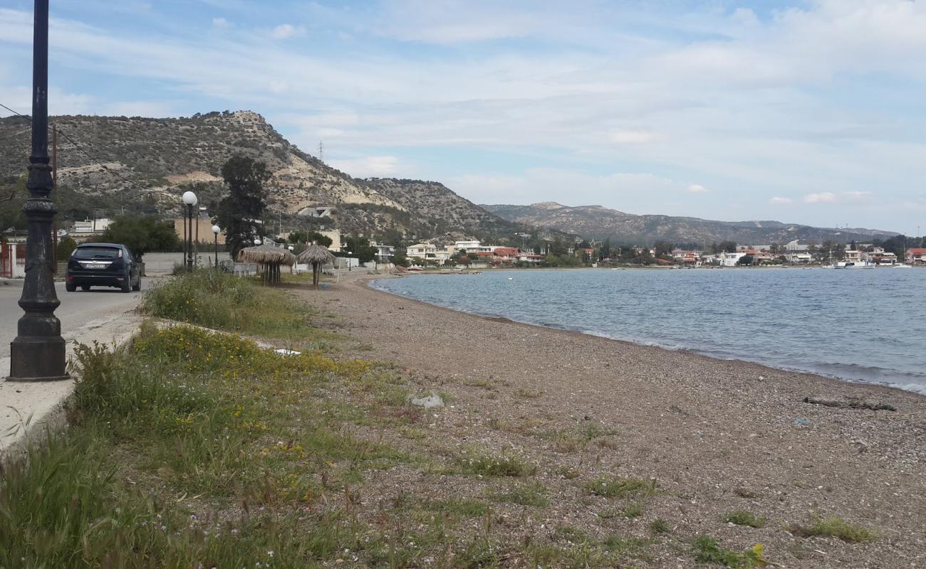 Photo of Kalamaki beach with turquoise pure water surface