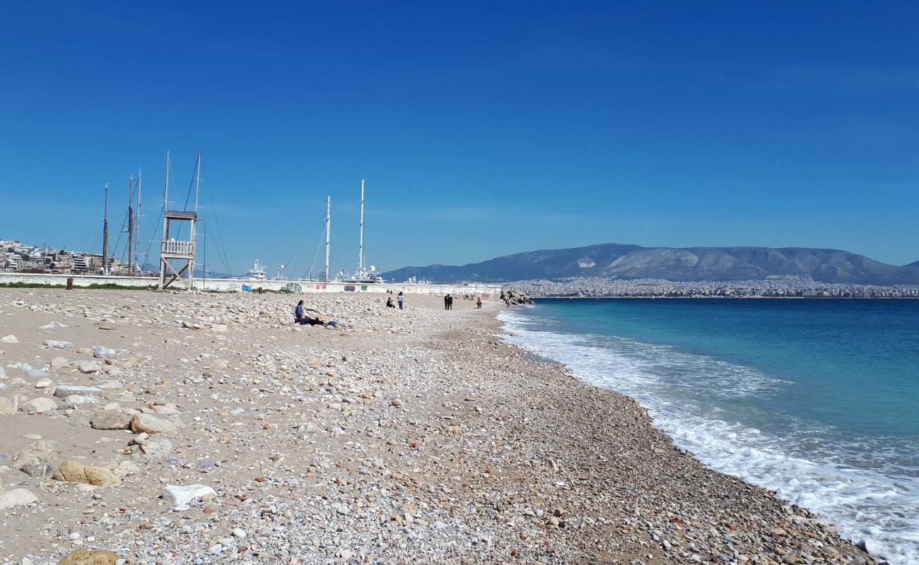 Photo of Beach Freatida with gray sand &  rocks surface