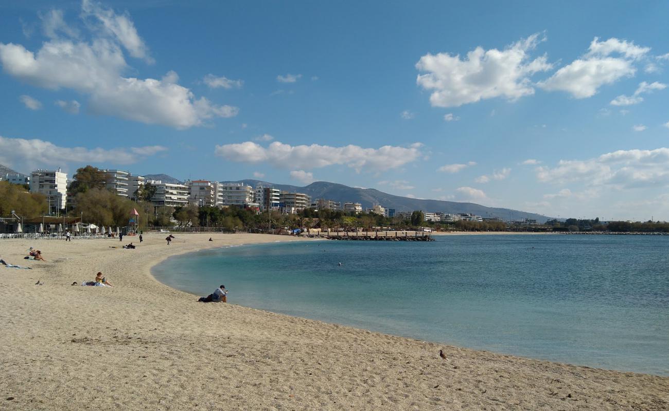 Photo of Kalamaki Beach with brown sand surface