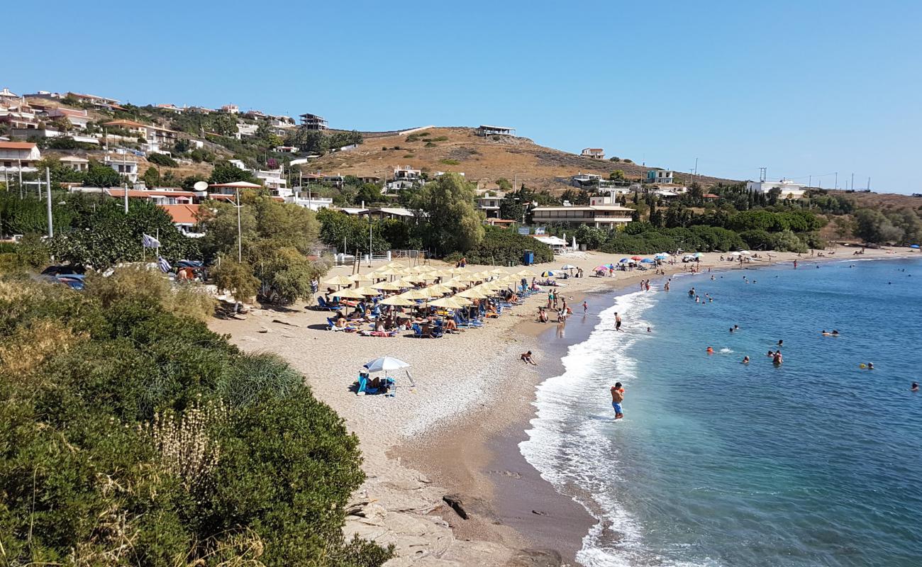 Photo of Vromopousi beach with bright sand surface