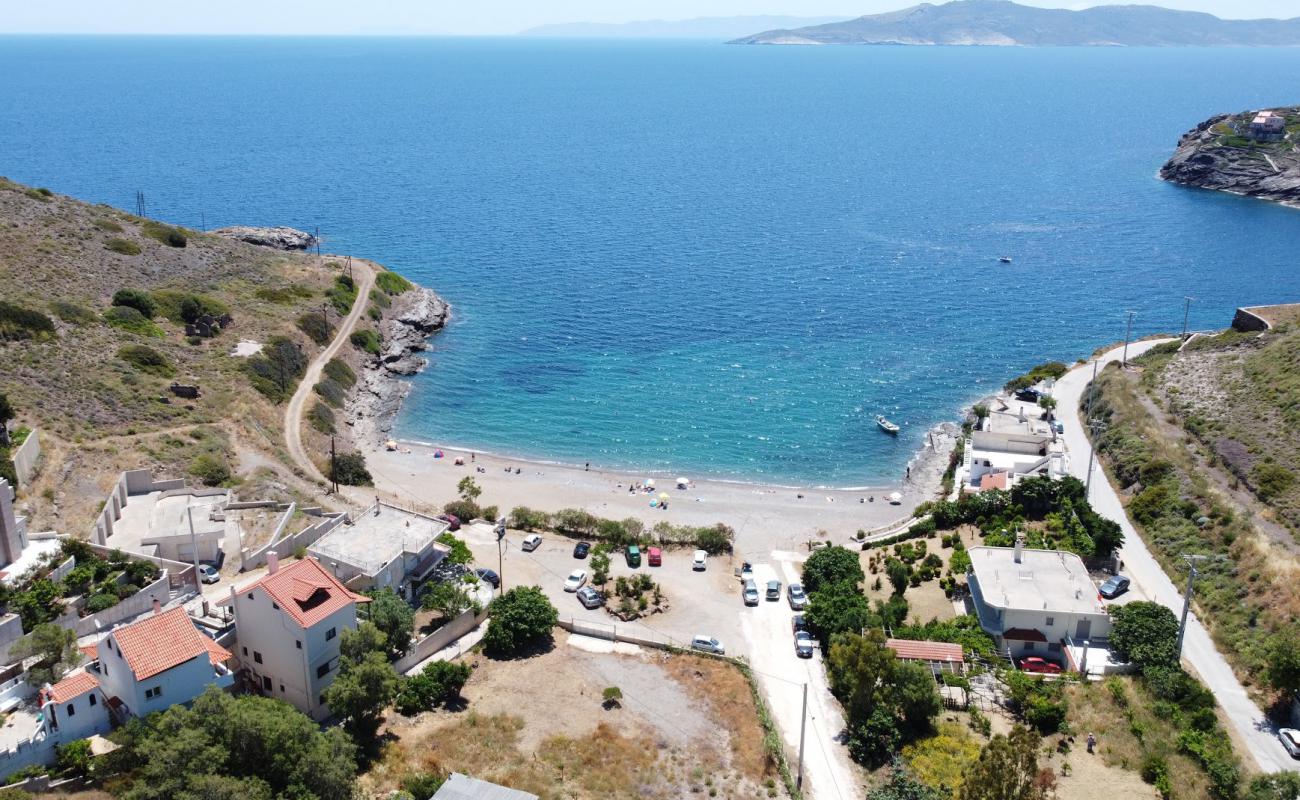 Photo of Paralia Porto Ennia with light sand &  pebble surface