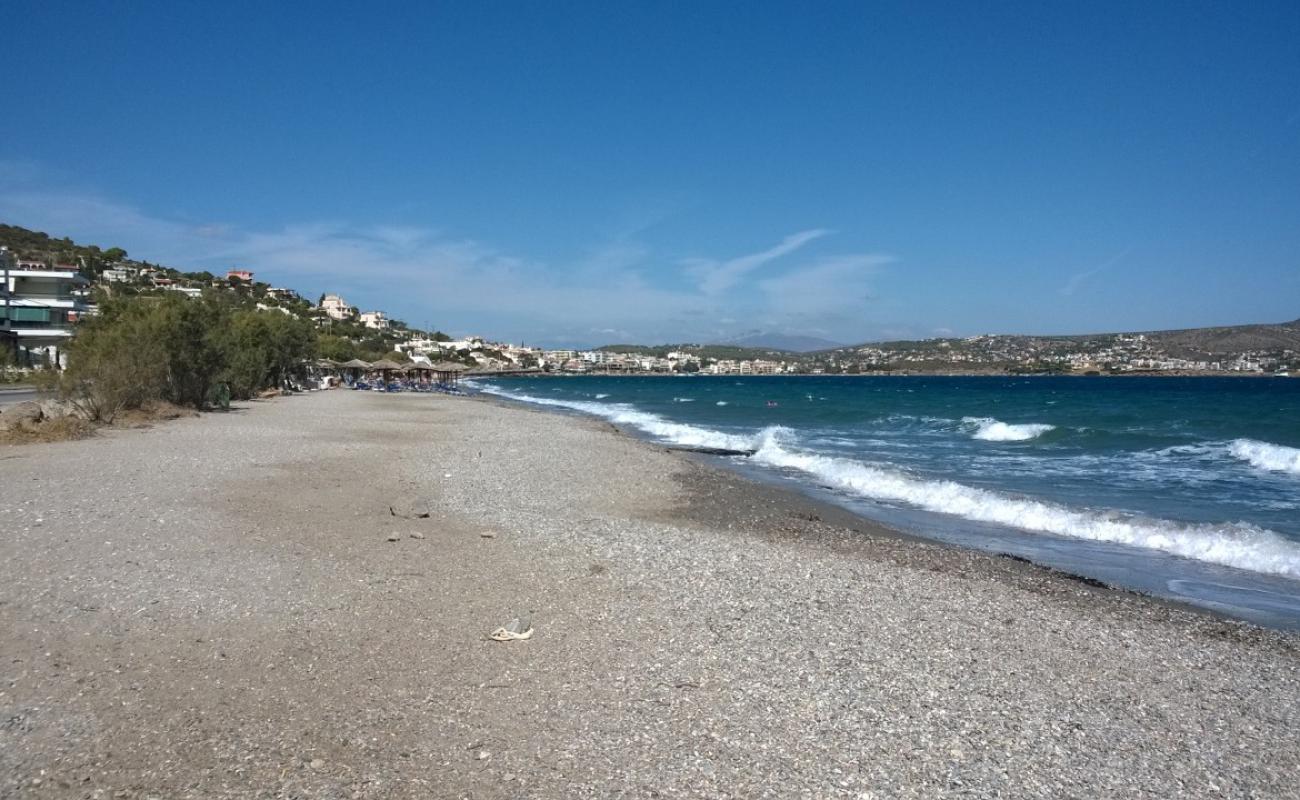 Photo of Avlaki beach II with light sand &  pebble surface