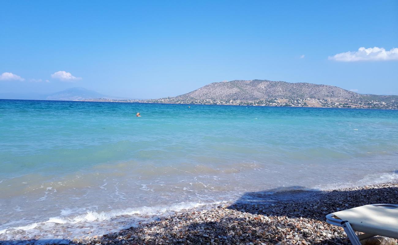 Photo of Leof. Eanteiou beach with light fine pebble surface