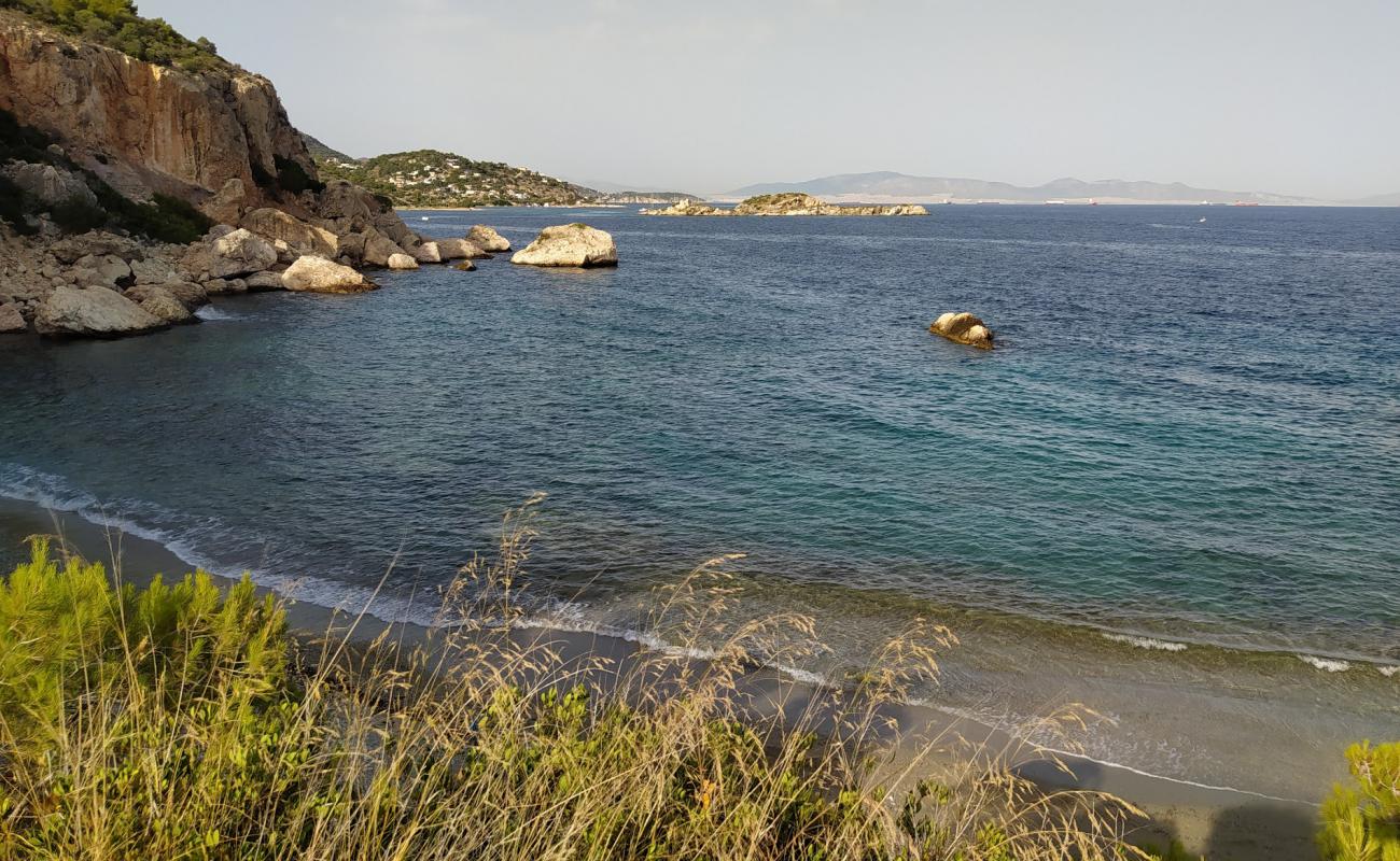 Photo of Koghi beach with light sand &  pebble surface