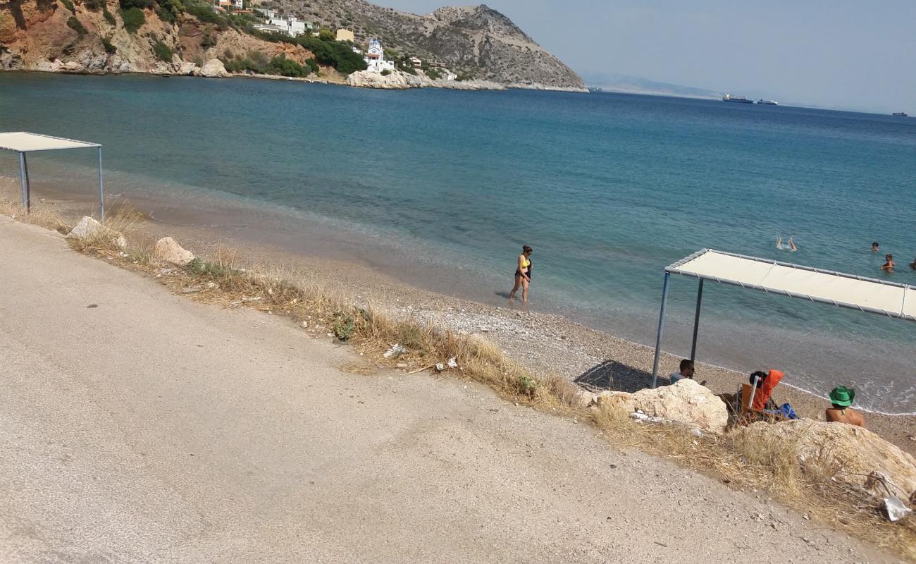 Photo of Paralia Kakia Bigla with light sand &  pebble surface