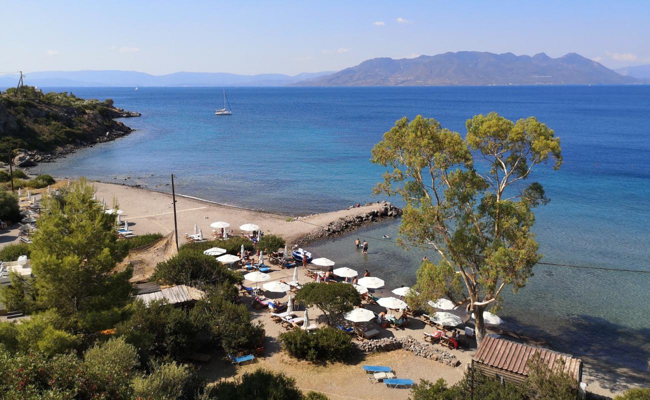 Photo of Sarpas Beach with black sand & pebble surface