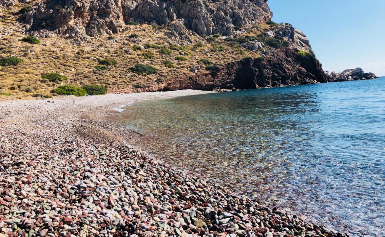 Photo of Karalis Beach with brown pebble surface