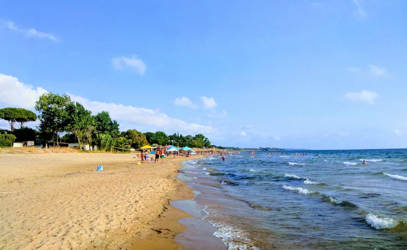 Photo of Paralia Agia Marina with bright sand surface