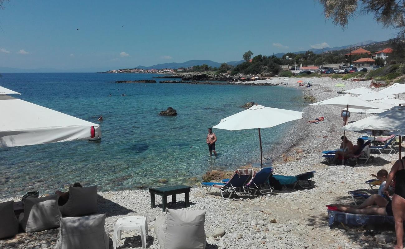 Photo of Pantazi beach II with gray pebble surface