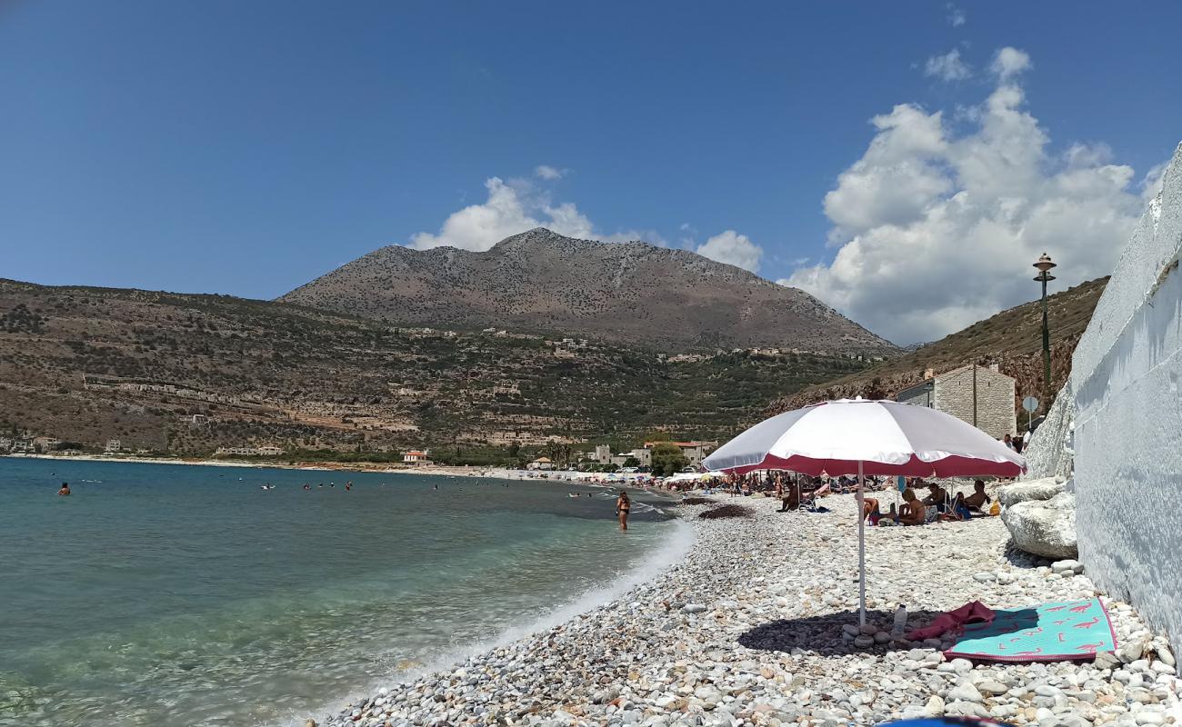 Photo of Itilo beach - Tsipa with gray pebble surface