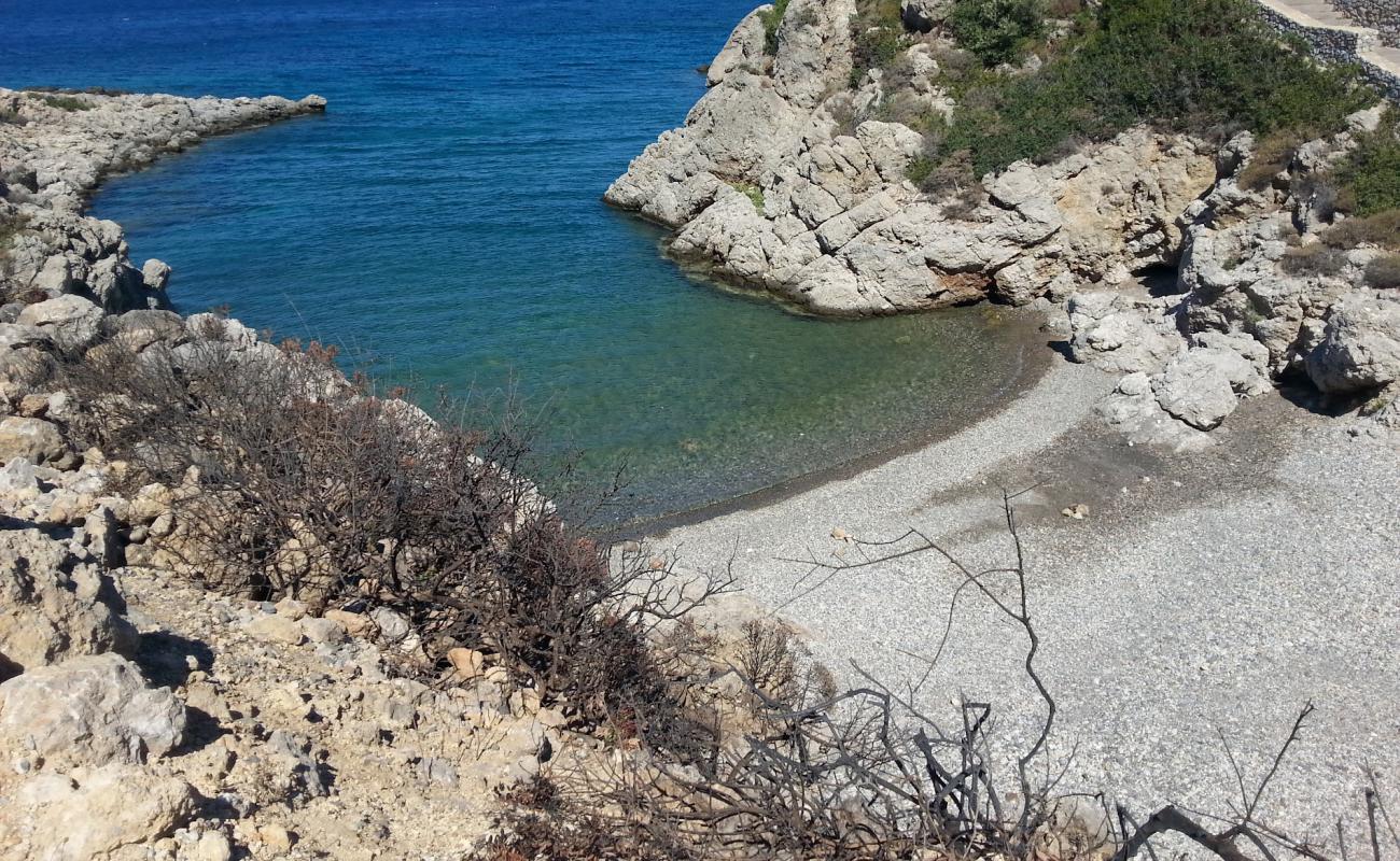 Photo of Paleokastro beach II with gray pebble surface